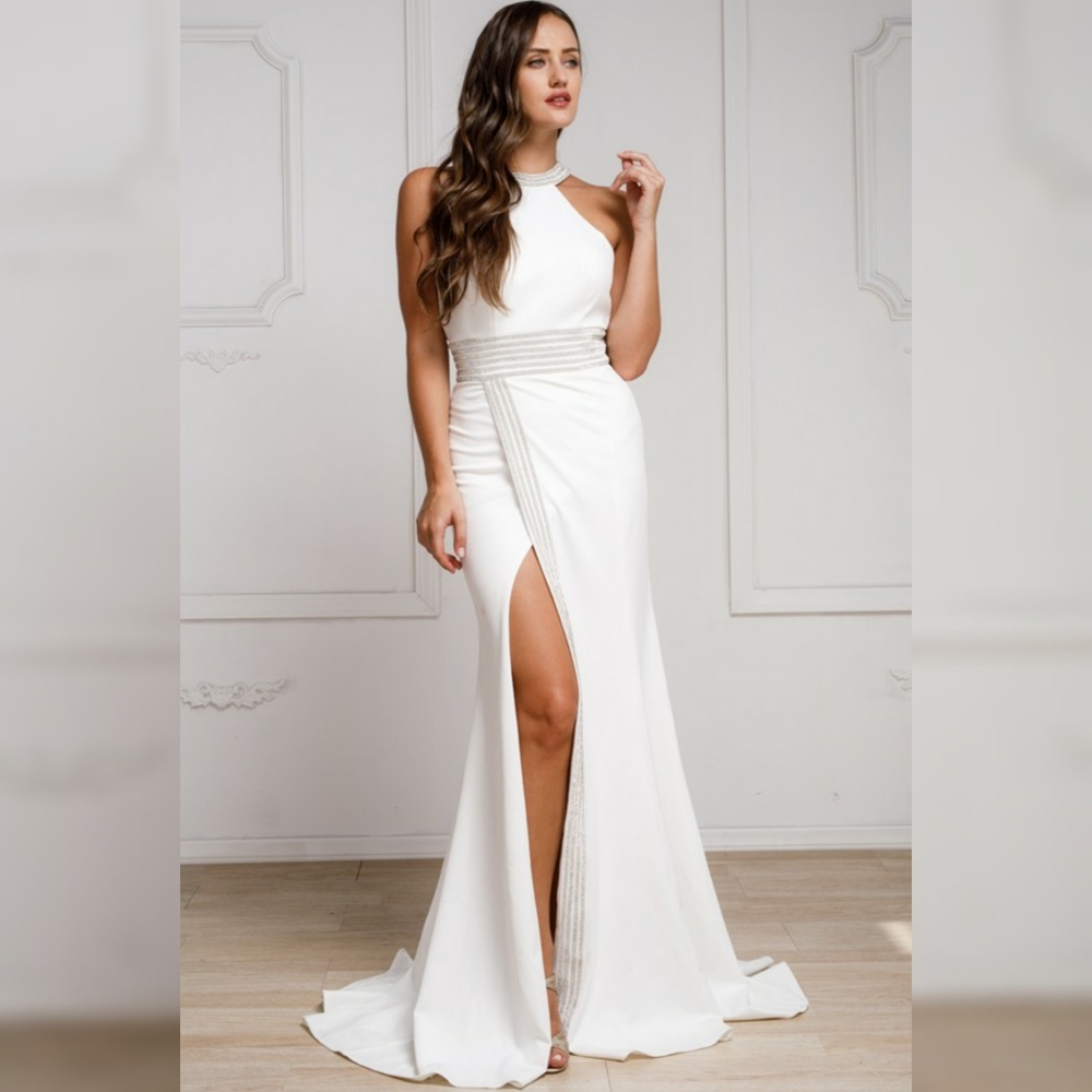 Lee Anne Rhinestone Gown